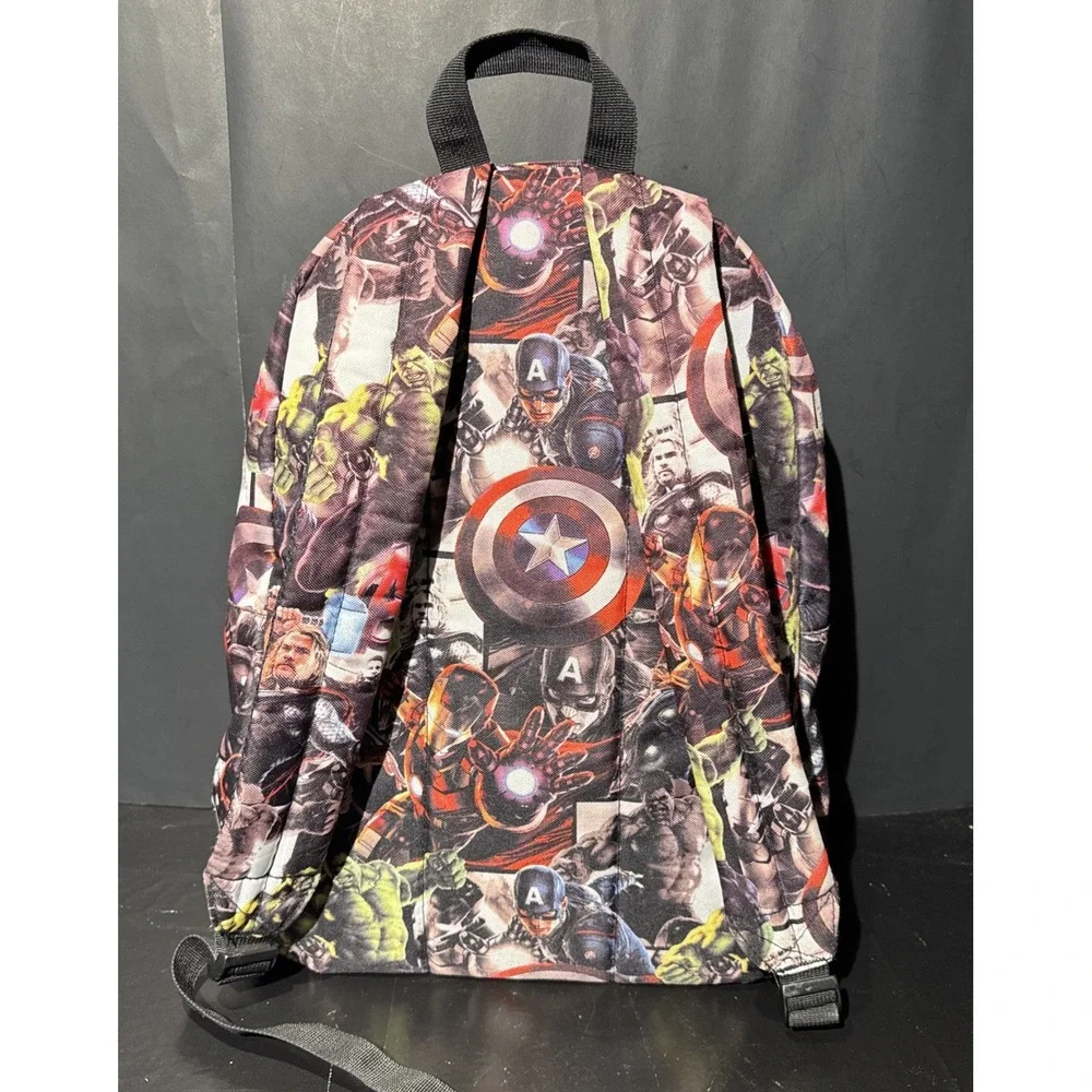 Marvel Comic Heroes Avengers Age Of Ultron 17 inch Backpack‎ Thor Iron Man